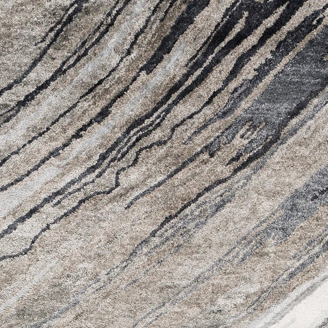 Surya Gemini Gmn-4052 Charcoal / Gray / Light Gray Rugs.