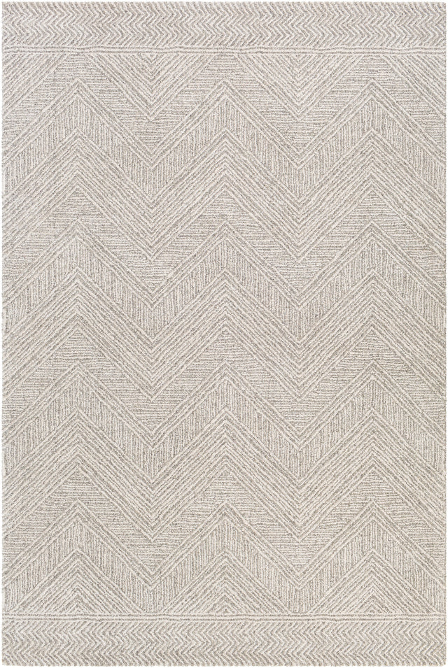 Surya Gavic Gvc-2300 Silver Gray, Beige, Charcoal Rugs.