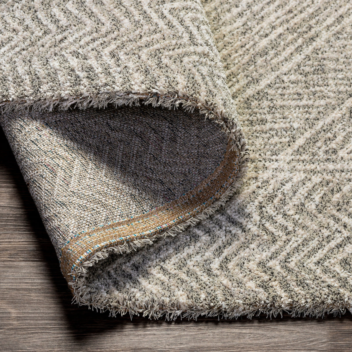 Surya Gavic Gvc-2300 Silver Gray, Beige, Charcoal Rugs.