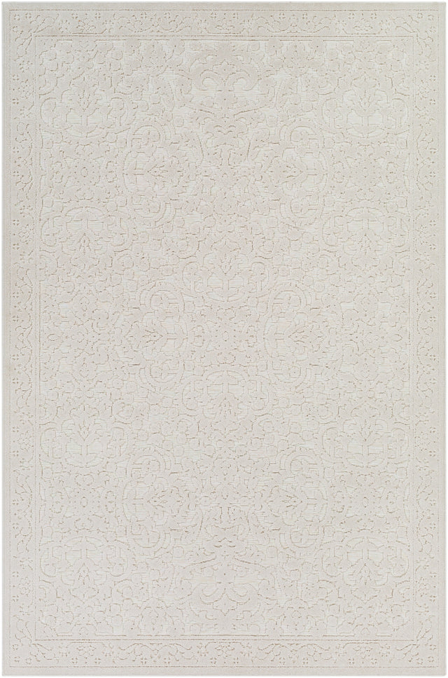 Surya Greenwich Gwc-2310 Cream, Medium Gray Rugs.