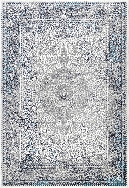 Nuloom Persian Delores Npe2461A Blue Area Rug