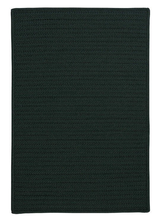 Colonial Mills Simply Home Solid H109 Dark Green / Green Solid Color Area Rug