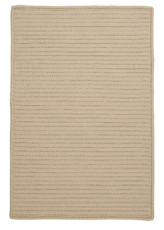 Colonial Mills Simply Home Solid H182 Linen / Neutral Solid Color Area Rug