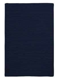Colonial Mills Simply Home Solid H561 Navy / Blue Solid Color Area Rug