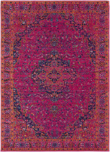 Surya Harput Hap-1008 Garnet, Burnt Orange, Teal Rugs.