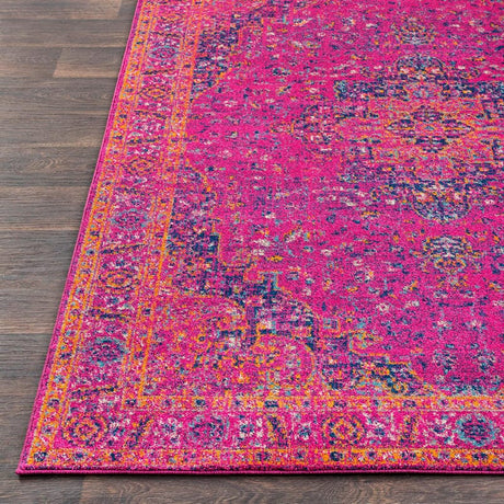 Surya Harput Hap-1008 Garnet, Burnt Orange, Teal Rugs.