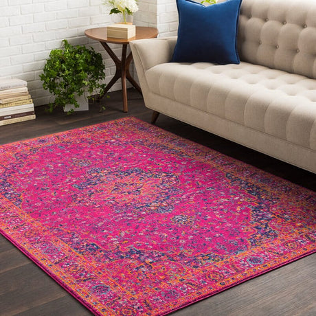 Surya Harput Hap-1008 Garnet, Burnt Orange, Teal Rugs.