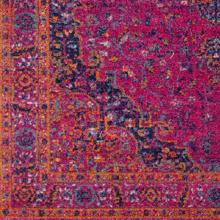 Surya Harput Hap-1008 Garnet, Burnt Orange, Teal Rugs.