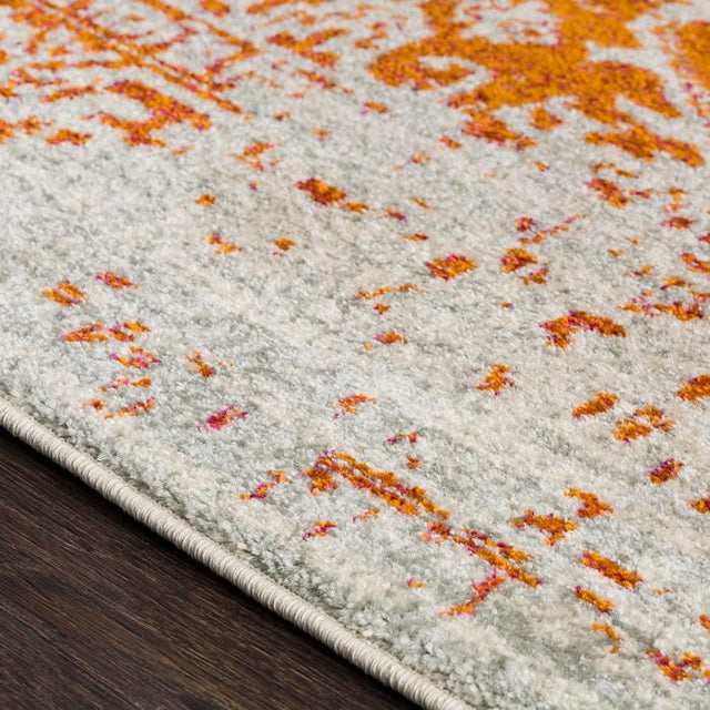 Surya Harput Hap-1019 Burnt Orange, Light Gray, Garnet Rugs.