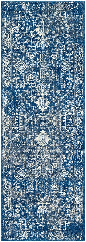 Surya Harput Hap-1022 Dark Blue, Teal, Black, Beige Rugs.