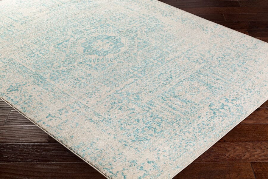 Surya Harput Hap-1026 Teal, Light Gray, Beige Rugs.