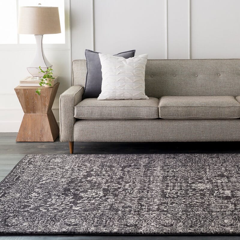 Surya Harput Hap-1028 Black, Light Gray, Beige Rugs.