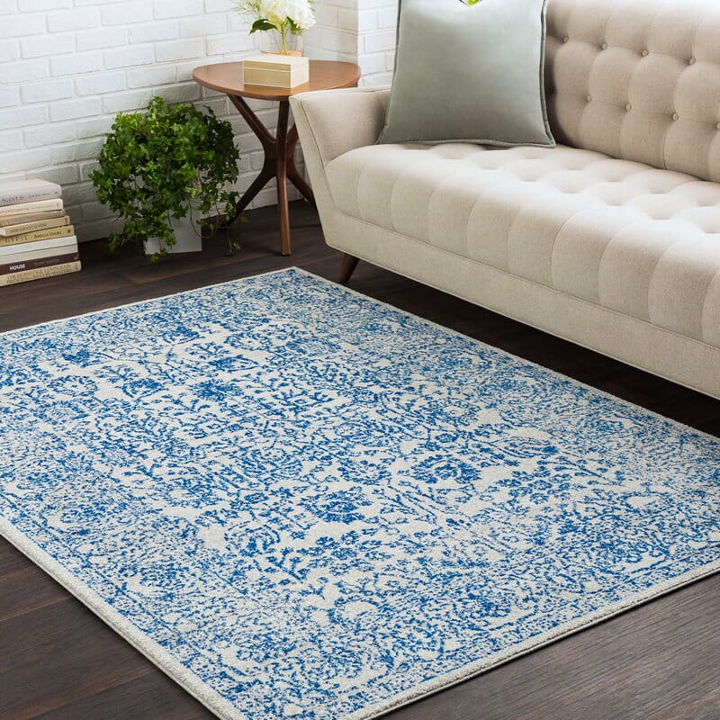 Surya Harput Hap-1030 Dark Blue, Light Gray, Beige Rugs.