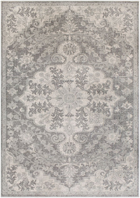 Surya Harput Hap-1061 Beige, Light Gray, Charcoal, Black Rugs.