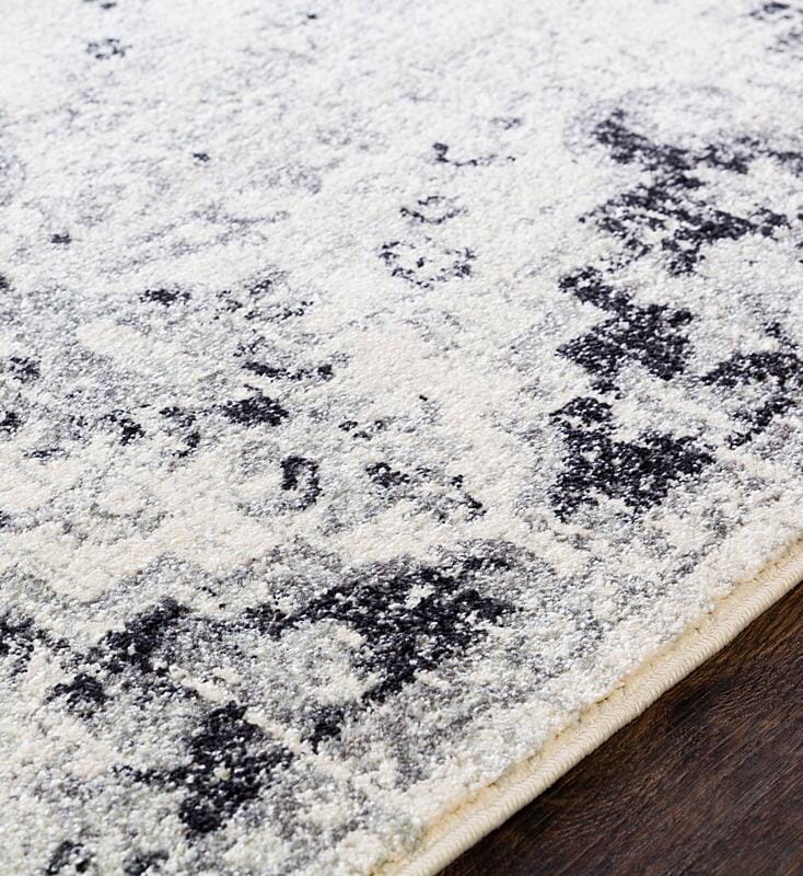 Surya Harput Hap-1061 Beige, Light Gray, Charcoal, Black Rugs.