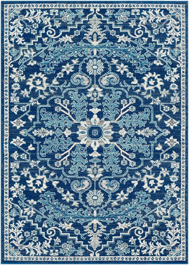 Surya Harput Hap-1068 Beige, Light Gray, Teal, Dark Blue Rugs.