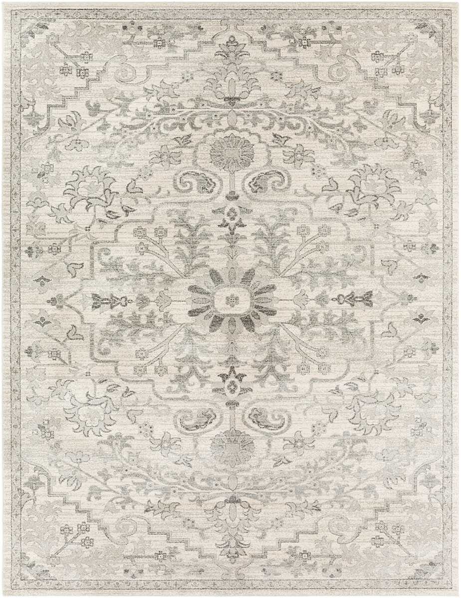 Surya Harput Hap-1069 Light Gray, Charcoal, Beige Rugs.