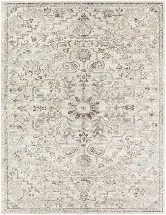 Surya Harput Hap-1069 Light Gray, Charcoal, Beige Rugs.