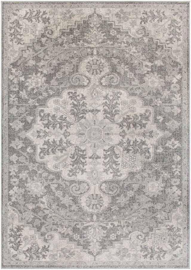 Surya Harput Hap-1070 Light Gray, Charcoal, Beige Rugs.