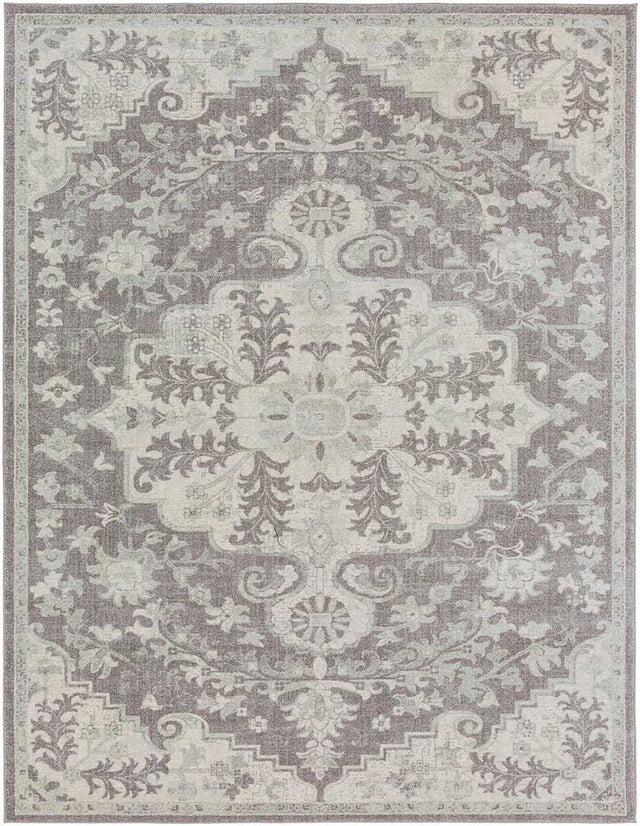 Surya Harput Hap-1070 Light Gray, Charcoal, Beige Rugs.