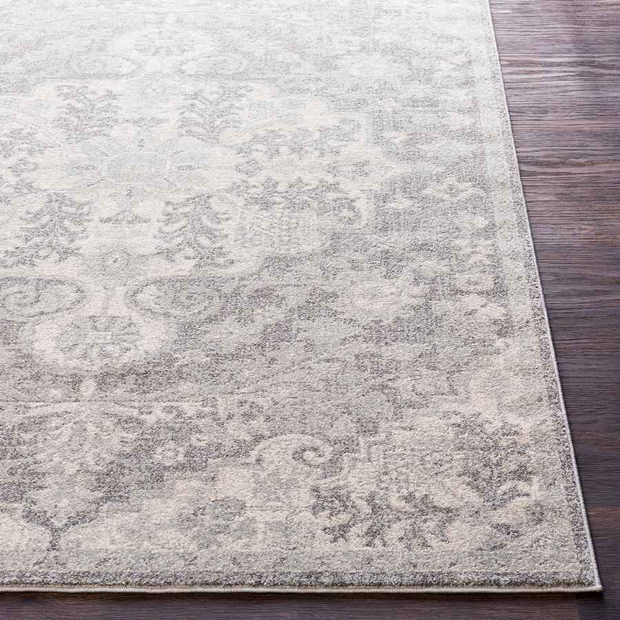Surya Harput Hap-1070 Light Gray, Charcoal, Beige Rugs.