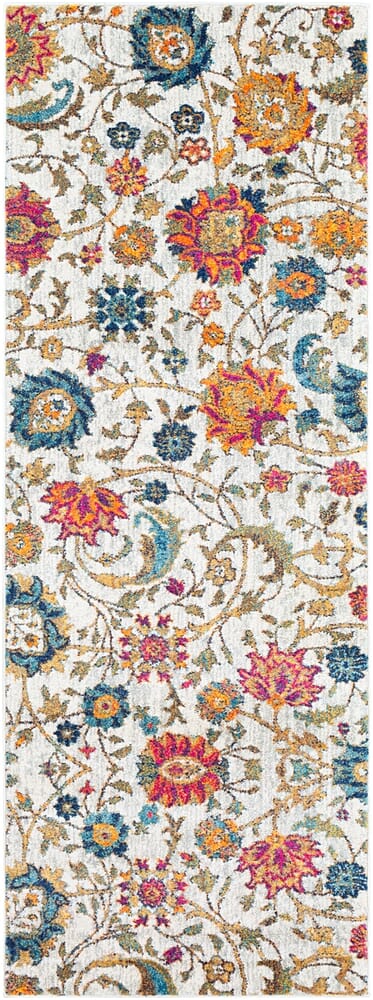 Surya Harput Hap-1074 Saffron, Teal, Light Gray, Beige Rugs.