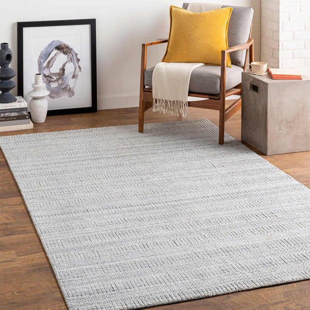 Surya Hickory Hck-2301 Light Slate, Gray Rug.