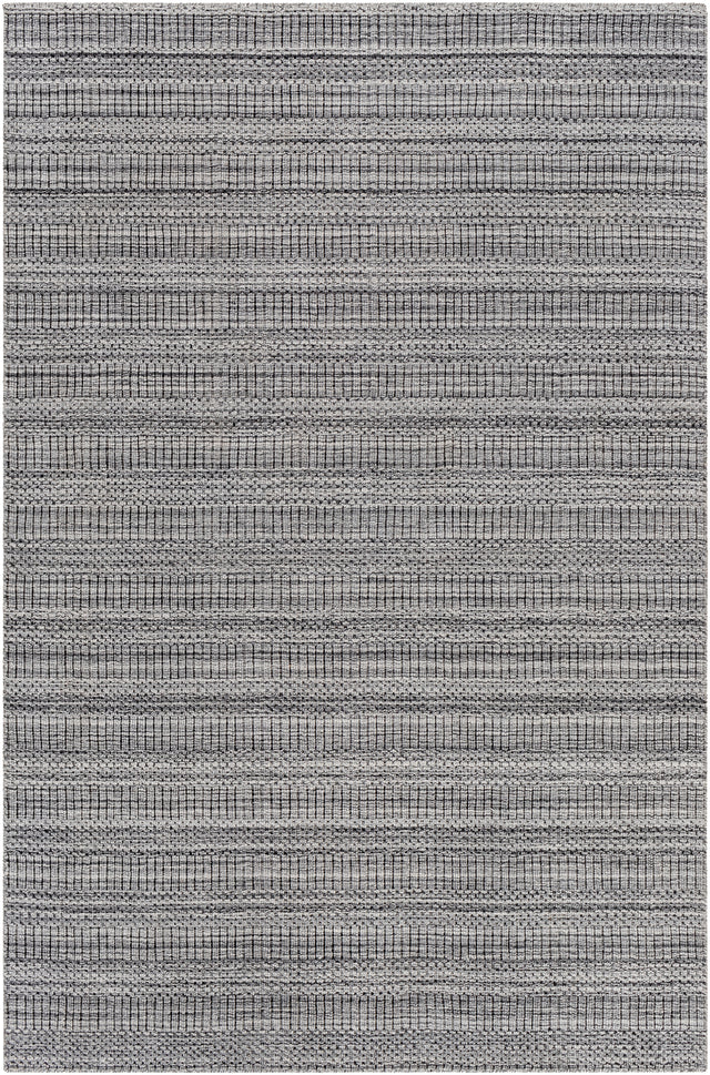 Surya Hickory Hck-2303 Gray, Charcoal Rug.