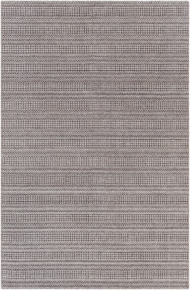 Surya Hickory Hck-2304 Dark Brown, Beige Rug.