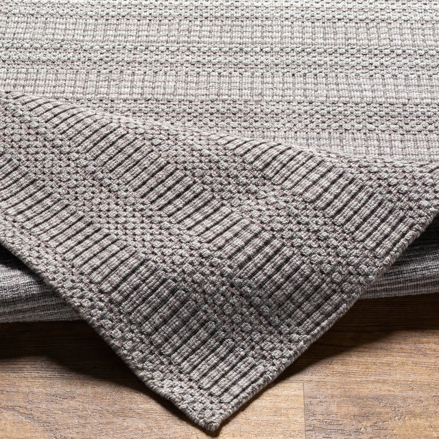 Surya Hickory Hck-2304 Dark Brown, Beige Rug.