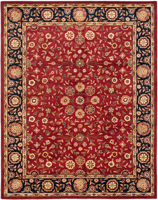 Safavieh Heritage Hg966A Red / Navy Area Rug