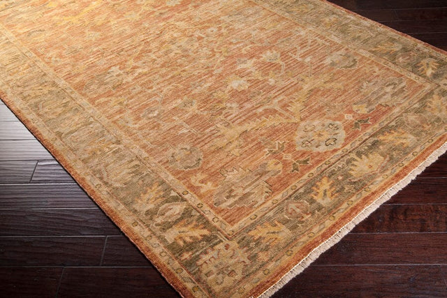 Surya Hillcrest Hil-9009 Slate Gray / Carnelian / Cumin Rugs.