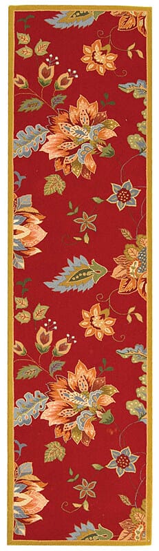 Safavieh Chelsea Hk306C Red Floral / Country Area Rug
