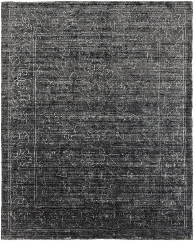 Surya Hightower Htw-3002 Charcoal / Light Gray Rugs.