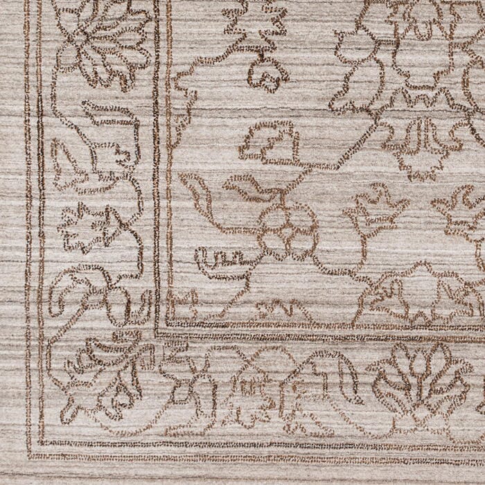 Surya Hightower Htw-3003 Light Gray, Camel, Dark Brown Rugs.