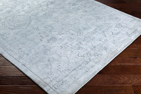 Surya Hightower Htw-3005 White, Black Rugs.