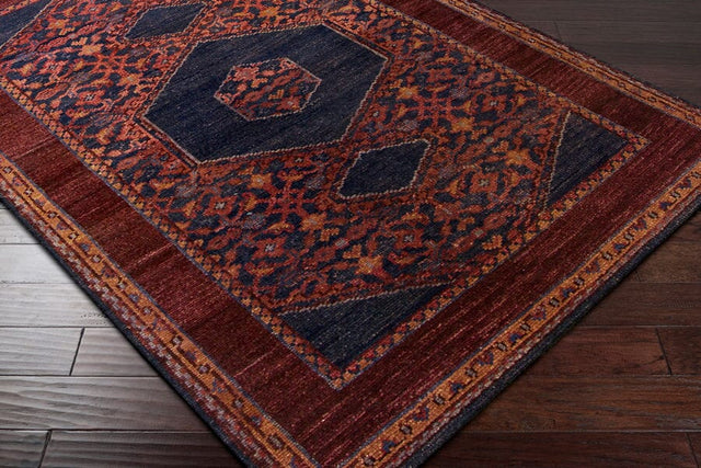 Surya Haven Hvn-1216 Eggplant / Burgundy / Burgundy Rugs.
