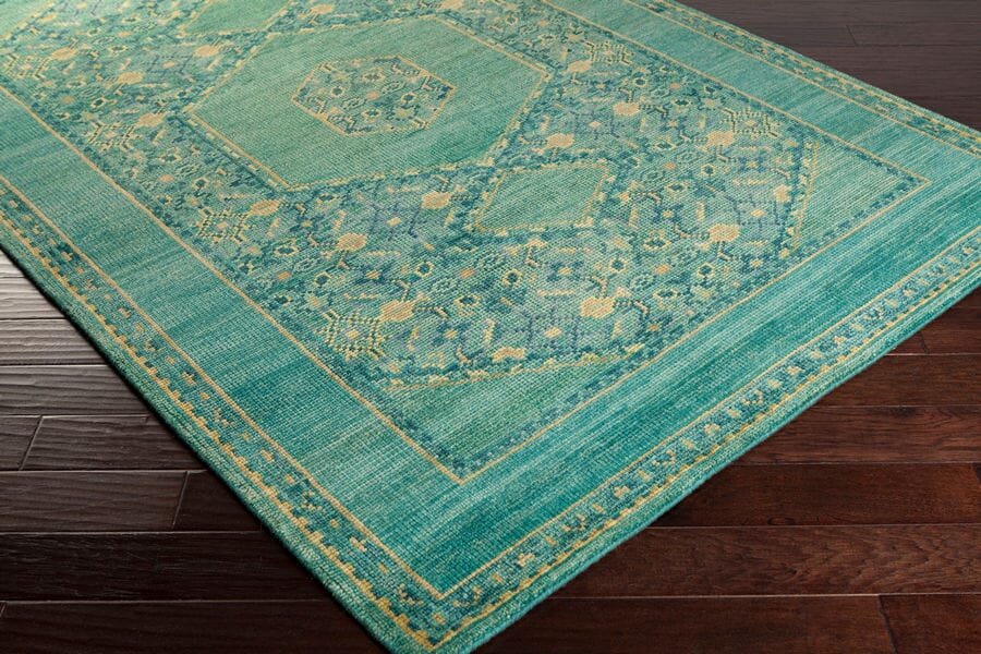 Surya Haven Hvn-1217 Teal / Forest / Olive Rugs.