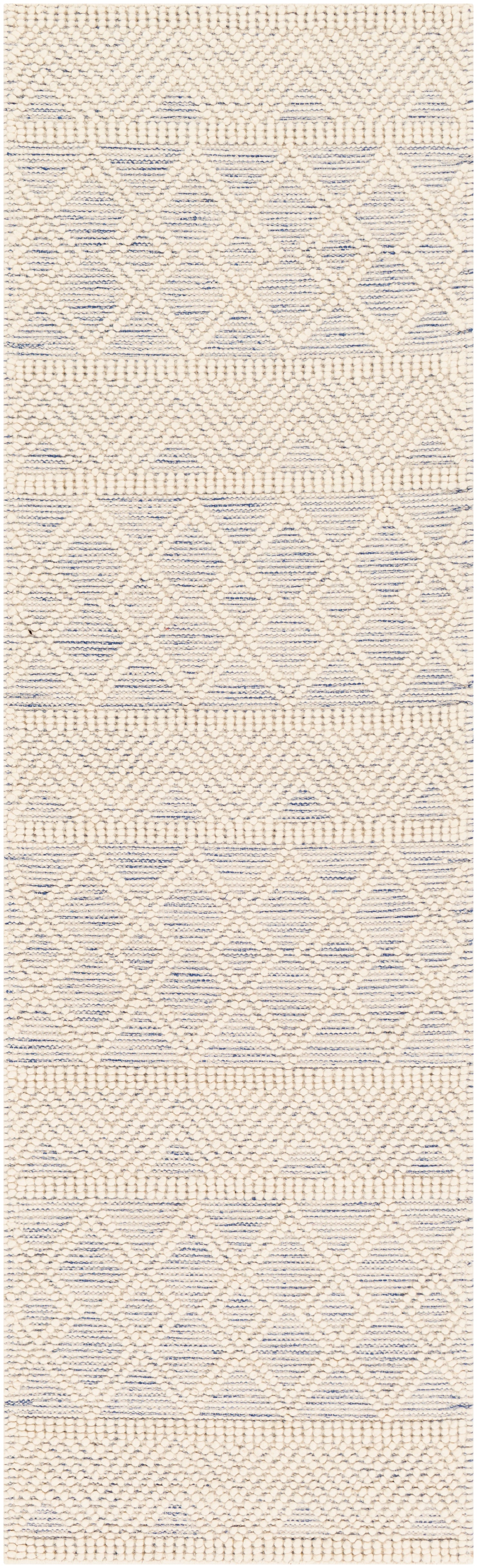Surya Hygge Hyg-2306 Dark Blue, White Rugs.