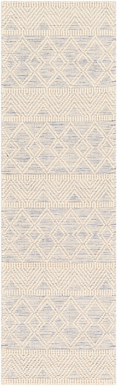 Surya Hygge Hyg-2306 Dark Blue, White Rugs.
