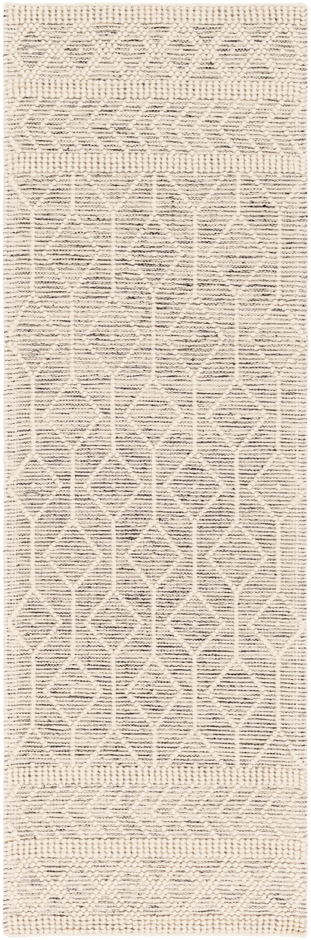 Surya Hygge Hyg-2307 Charcoal, White Rugs.