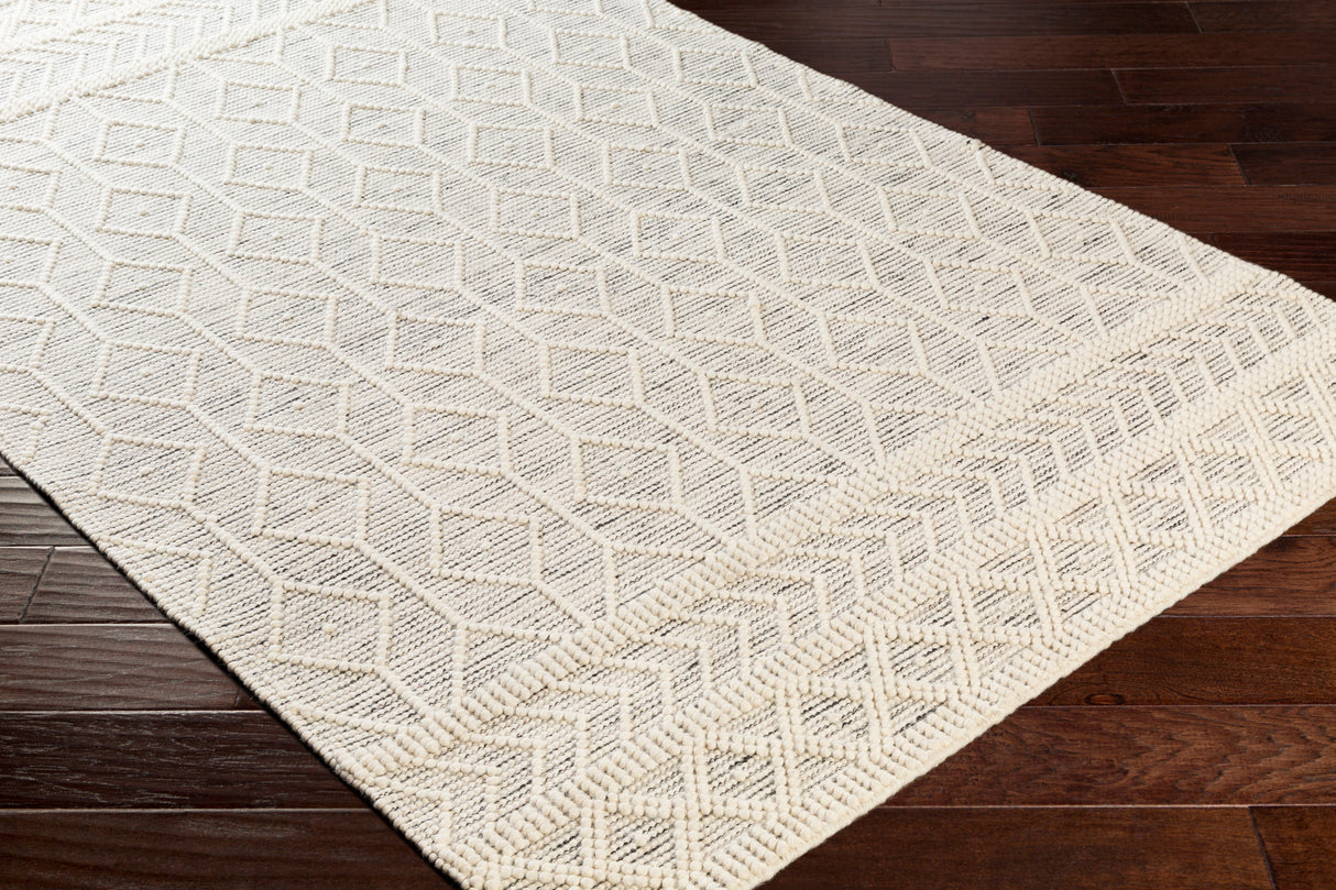 Surya Hygge Hyg-2307 Charcoal, White Rugs.