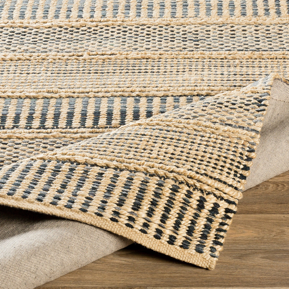 Surya Aria Iaa-1000 Denim, Navy, Cream Rugs.