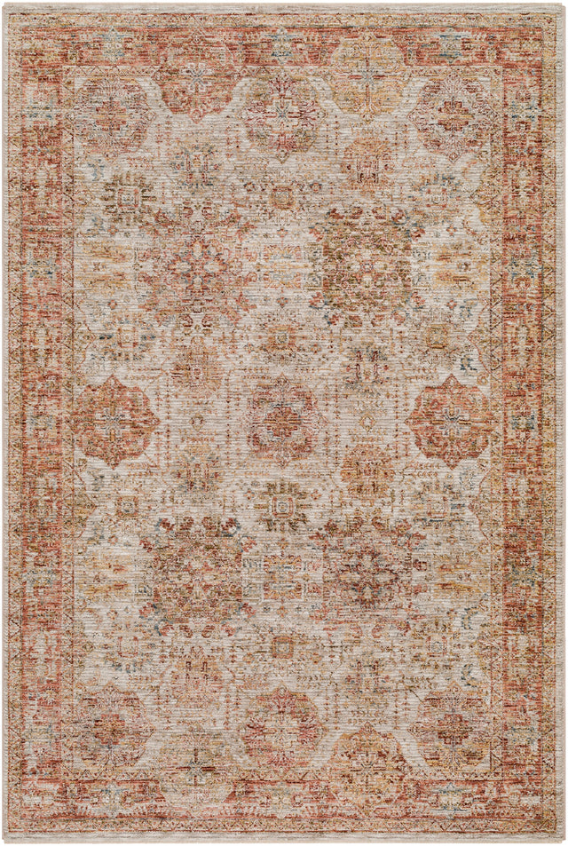 Surya Naila Ial-2305 Burgundy Rug.