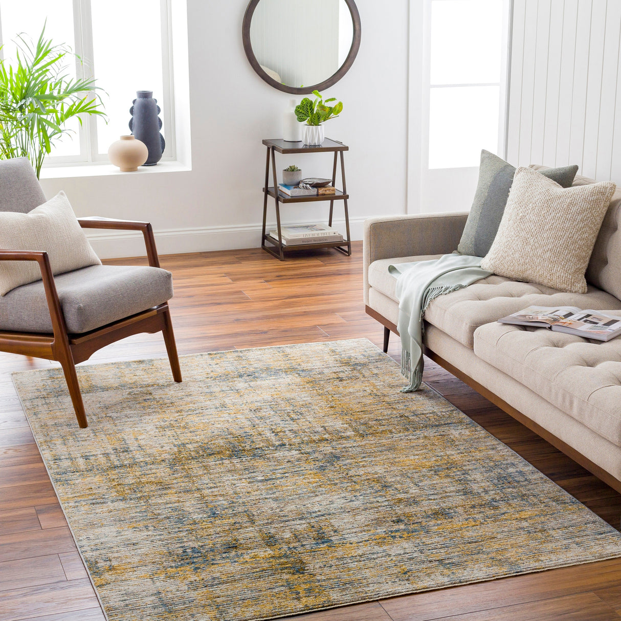 Surya Naila Ial-2316 Brown Rug.