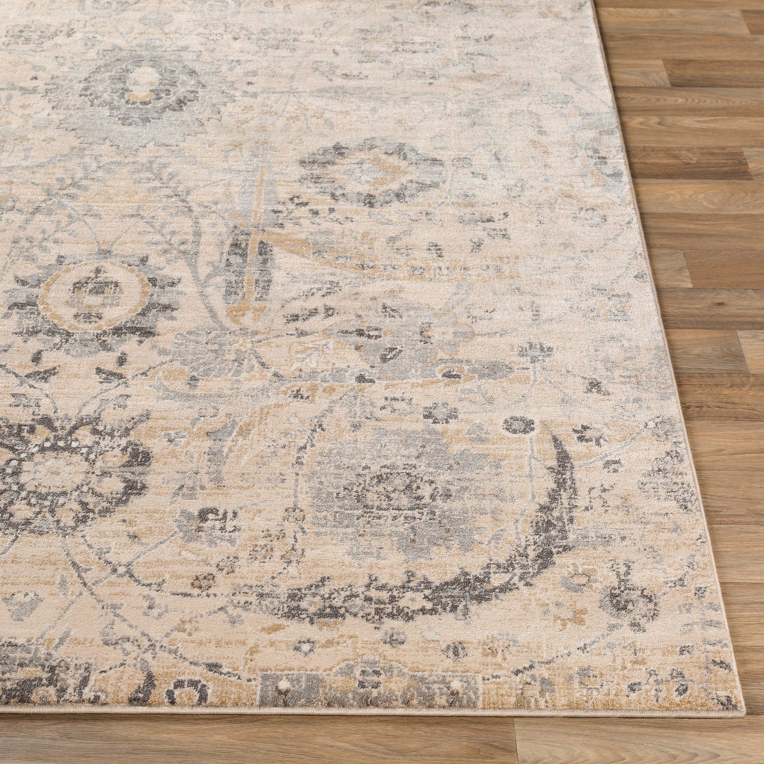 Surya Indigo Igo-2319 Charcoal, Beige, Black, Medium Gray Rugs.