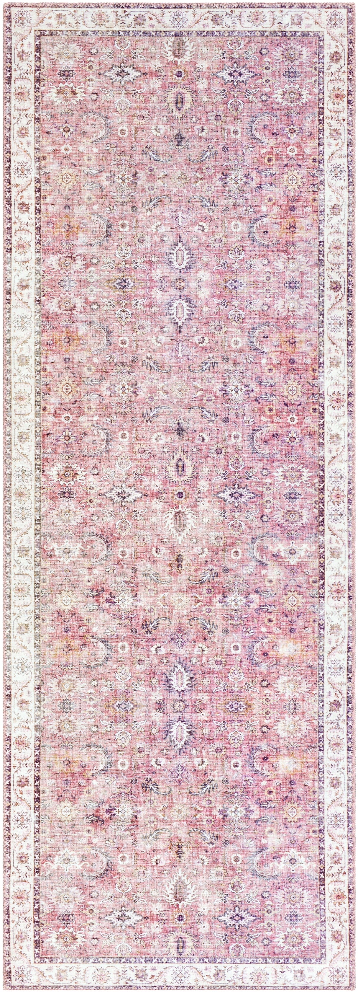 Surya Iris Irs-2305 Garnet, Mauve, Ivory, Wheat Rugs.
