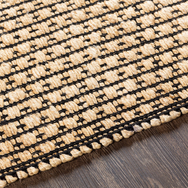 Surya Jasmine Jam-2300 Black, Beige Rugs.