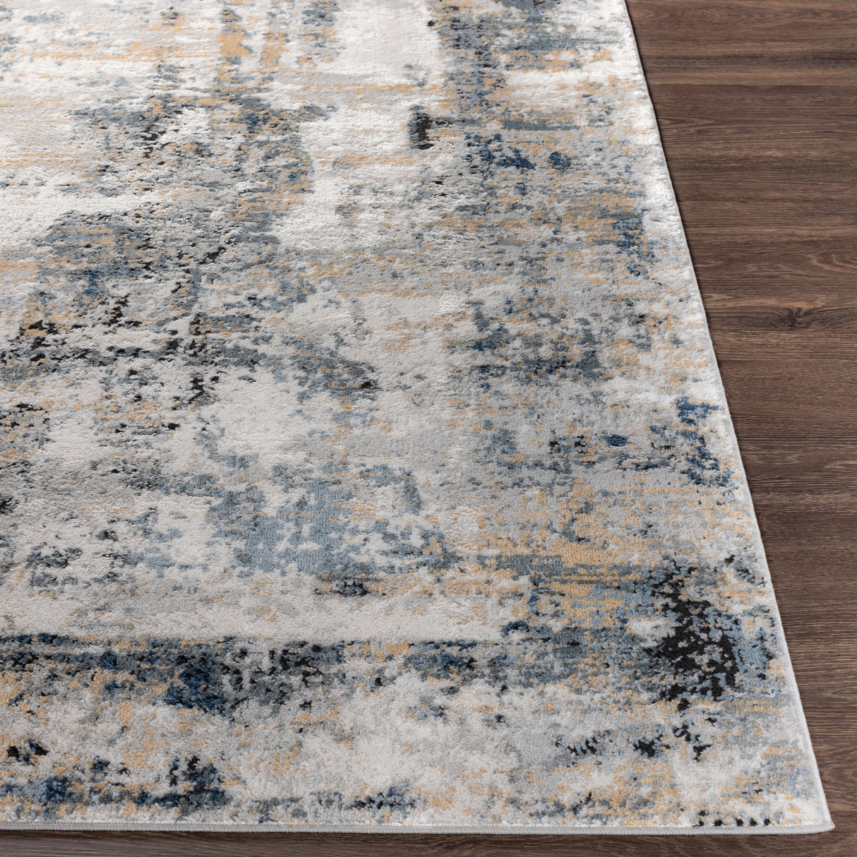 Surya Jolie Jlo-2329 Medium Gray, Charcoal, Beige, Tan Rugs.