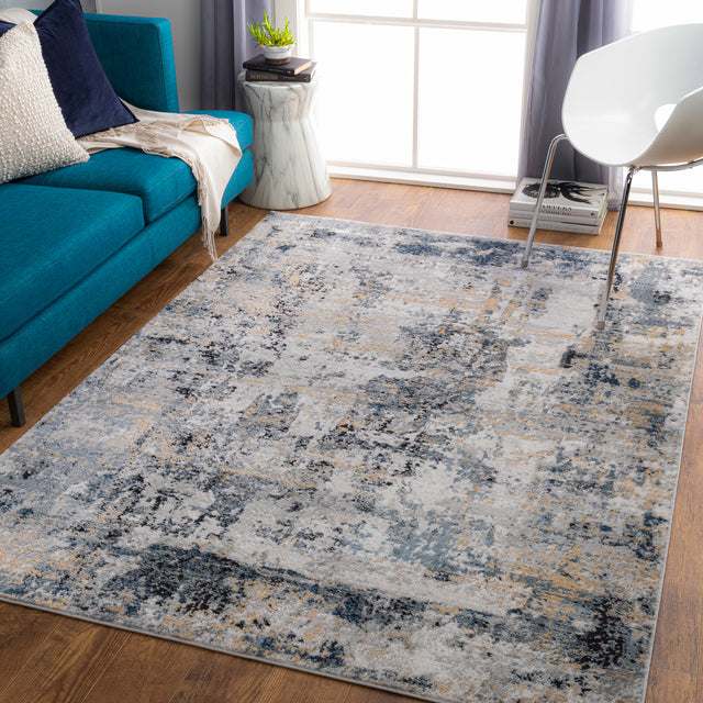 Surya Jolie Jlo-2329 Medium Gray, Charcoal, Beige, Tan Rugs.